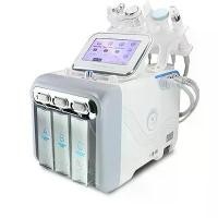 ราคา Hot Upgrade 6 in 1 ฟองขนาดเล็ก Skin Care เครื่องมือ Ultrasonic RF Hydra Deep Facial Pore ทำความสะอาดผิวหน้าเครื่องนวด (1735061232716514701)
