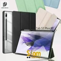 ราคา Dux Ducis TOBY เคส สำหรับ Samsung Galaxy Tab S9 Plus S9 FE S7 Plus FE S6 Lite Tab S7 Tab S8 Plus (1734717939920176568)