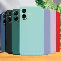 ราคา เคส Samsung A07 เคส Samsung Galaxy A07 Capas เคสโทรศัพท์กันกระแทกหลังแบบนิ่ม TPU ซิลิโคนเหลวแท้ Samsung A07 A 07 (1735197862234064652)