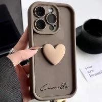 ราคา เคสโทรศัพท์ลายตัวอักษรพิมพ์ใหญ่ ปรับแต่งได้ ชื่อปรับแต่งได้ สไตล์มินิมอล กันหล่น เข้ากันได้กับ iPhone 17/16/15/14/13/12/11 Pro Max ลายหัวใจนุ่มนิ่ม 3D อะคริลิกสุดหรู แบบ DIY เหมา (1734835869836412849)