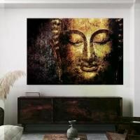 ราคา Buddha V6 ภาพพระมงคล ภาพแต่งบ้าน แขวนผนัง ภาพพิมพ์แคนวาส พร้อมกรอบลอย ตู้ เทียน (1735425511924139948)