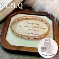 ราคา สร้อยข้อมือ, SUNQ, กำไลข้อมือผู้หญิง, ของขวัญเครื่องประดับงานแต่งงาน, สร้อยข้อมือไททาเนียมแท้, เครื่องประดับสไตล์ "Panadol"" เธรด ทอง ปลอม เคลือบ แก้ว (1731749442953643337)