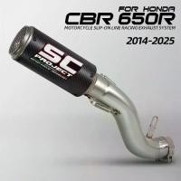 ราคา ชุดท่อไอเสียรถแข่ง Pro SC CR T แบบสลิปออน สำหรับ Honda CBR650R/CB650R/CB650F/CBR650 ปี 2014–2024 (1734510170675643806)