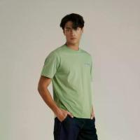 ราคา Mc JEANS (แม็คยีนส์) เสื้อยืดผู้ชาย เสื้อยืดแขนสั้น ทรงเรกูลาร์ Regular Fit T-Shirt สีเขียวน้ำทะเล MTTZB48 (1734891217402758466)
