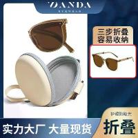 ราคา New foldable polarized sunglasses7901Super Light TR UV protection sunglasses (1735077884964406816)