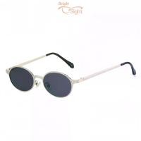 ราคา sunglasses แว่นกันแดดย้อนยุค สไตล์วินเทจ สไตล์เงินเก่า กรอบวงรีเล็ก แฟชั่นระดับไฮเอนด์ BSS LQ605 (1732450052905796936)