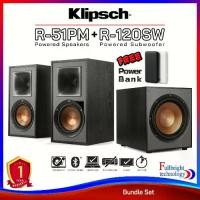ราคา Klipsch R-51PM (Speakers) + Klipsch R-100SW / R-120SW (Subwoofer) บันเดิ้ลเซ็ตคู่ลำโพงสุดคุ้ม รับประกันศูนย์ไทย 1 ปี แถมฟรี Power Bank 1 ตัว (ออกใบกำกับภาษีเต็มรูปแบบได้) (1735342844379956868)