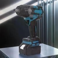 ราคา Brushless Electric Impact Wrench Adjustable Torque Electric Impact Multi-Function Power Impact Driver for Makita Battery (1735135217553672177)