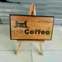 ราคา ป้าย Coffee ป้ายไม้สัก ป้ายฉลุรูปภาพและตัวอักษร ป้ายไม้ติดผนัง ทำด้วยมืองานแฮนด์เมด สวยงาม แข็งแรง ทนทาน ขนาด 21×35×2 cm น้ำหนัก 9 ขีด (1734499053355303984)