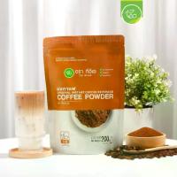 ราคา ผงกาแฟ ผงกาแฟสำเร็จรูป ผงกาแฟพร้อมชง ผงกาแฟสด ผงกาแฟดำ Coffee Powder กาแฟผง ผงเครื่องดื่ม ร้านเครื่องดื่ม 200 กรัม (1734751702653372096)
