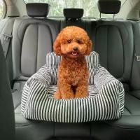 ราคา Pet Car Seat, Single-Seat Pet Carrier for Dogs, Dog Safety Car Harness (1735010424894751865)