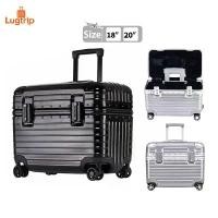 ราคา กระเป๋าเดินทางล้อลาก อลูมิเนียม เปิดด้านบน ขนาด18/20นิ้ว รุ่น PILOT ALUMINIUM Luggage (1734972225645741295)