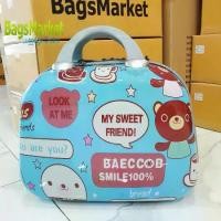 ราคา [COD] BagsMarket Luggage กระเป๋าเดินทาง Bolom กระเป๋าถือ กระเป๋าแฟชั่น กระเป๋าผู้หญิง ขนาด 12 นิ้ว รุ่น PC2019 (1734909510816794543)