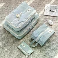 ราคา Clothing and shoe travel storage bag set, waterproof makeup bag, luggage clothing organizer bag, underwear storage bag (1735455584194561895)