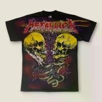 ราคา เสื้อยืด Metallica ลาย Pushead Sad But True เสื้อวงร็อค งานทำใหม่ สไตล์วินเทจ 90s (Bootleg) (1734320643809576472)