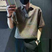ราคา เสื้อโปโลผู้ชาย แขนสั้น มีปก เสื้อฤดูร้อน สไตล์เกาหลี ทรงเข้ารูป แฟชั่นใหม่ปี 2025 อเนกประสงค์ เสื้อ/เสื้อยืด (1735294113729972198)