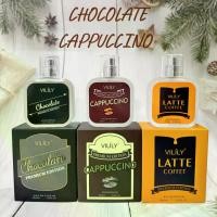 ราคา COD VILILY น้ำหอม ช็อคโกแลต คาปูชิโน ลาเต้ กาแฟ 60ml เกรดพรีเมี่ยม กลิ่นช็อคโกแลตเข้มข้น เนื้อน้ำมัน หอมยาวนาน Unisex (ชาย-หญิง) (1734906847773099099)