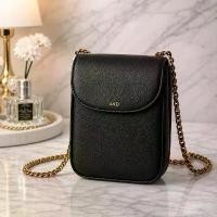 ราคา ชา-NEL กระเป๋าสะพายข้างสีดำ ดีไซน์หรูหรา สายโซ่ทอง สำหรับผู้หญิง กระเป๋าสะพายข้าง (1735338041615353198)