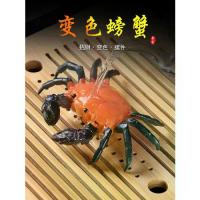 ราคา ร้านค้าสร้างสรรค์ Haoyue เปลี่ยนสี ชา ของตกแต่งสัตว์เลี้ยง กุ้งแคระ ถาดชา ชุดชากังฟู อุปกรณ์งานเลี้ยงชา เกมชาสำหรับสัตว์เลี้ยง (1734241233188062686)