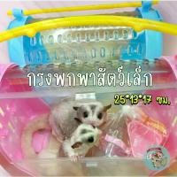ราคา กรูมมิ่งสัตว์เลี้ยง V ( กรงพกพาสัตว์เล็ก ) กรงพกพา กรงพกพาสัตว์เลี้ยง กรงชูการ์ กรง ตะกร้า สัตว์เลี้ยง สัตว์เล็ก ชูการ์ กระรอก ดอร์เมาส์ แฮมสเตอร์ สัตว์เลี้ยง (1734092222724278225)