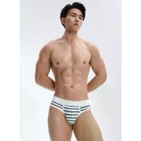 ราคา U-PRO | UnderwearPro 10070 Blue Stripe Sport Bikini Brief กางเกงในชาย ผ้านุ่มพิเศษ บิกินีชาย กางเกงในชายเซ็กซี่ ขายดีประจำเดือนนี้ (1735015625916122999)