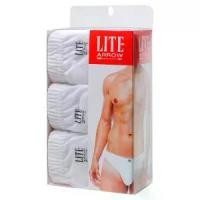 ราคา Arrow Lite กางเกงในชาย ทรง Bikini ขอบหุ้มยาง สีขาว (3ชิ้น) Size M L XL กางเกงใน ชาย แอร์โรว กางเกงใน Sexy กางเกงใน กางเกงในใส่สบาย นุ่ม แห้งไว (1734349403227194974)