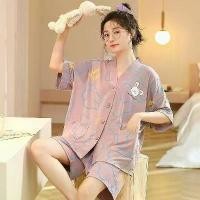 ราคา ชุดนอนเด็ก สีแดง สไตล์ฤดูร้อน ลายการ์ตูนกระต่าย เสื้อผ้าใส่อยู่บ้าน pajamas คลุม อาบ น้ํา นอน ขา สี่ ส่วน girl ผ้า ซาติน แขน ยาว นาโน เบบี้ ทรี ขนแกะ ใส่ สาว อ้วน เรืองแสง เชิ้ต (1733091230202758639)