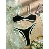 ราคา [Hot] sexy white black patchwork micro bikinis sets two pieces swimsuit Brazilian bathing suit swimwear swimming suit (1734891203241019118)