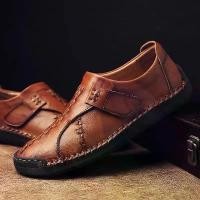 ราคา [Genuine Leather] Men's Leather Shoes, Men's Casual Leather Shoes, Genuine Leather Men's Shoes, Casual Shoes, Driving Loafers, Small Leather Shoes (1734587566053165050)