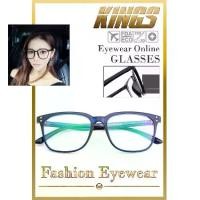 ราคา แว่นตาเกาหลีแว่นตาเกาหลี Fashion Korea แว่นตา รุ่น 2373 กรอบแว่นตา Eyeglass frame ( สำหรับตัดเลนส์ ) ทรงสปอร์ต วัสดุ PC ขาข้อต่อ Spectacles Eyewear Top Glasses (1735177869927220307)