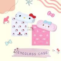 ราคา [พร้อมส่ง] Sanrio Glasses Case กล่องใส่แว่นตา ซานริโอ้+พร้อมผ้าเช็ด (1735085640003913444)