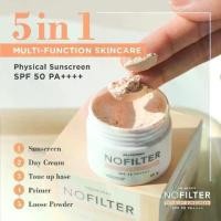 ราคา Sunscreen Powder Sbm No Filter Powdery Sunscreen Spf 50 Pa++++ Skin by Madame No Filter Sunscreen (1734988424266613877)