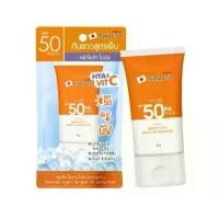 ราคา (แบบหลอด) กันแดดสูตรเย็น สมูทโตะ Smooto Hya C Bright Up Sunscreen (1735128817443702382)