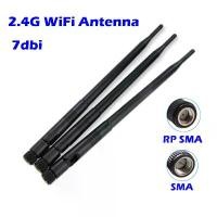 ราคา {UTUQ} Wifi Router Antenna Omni Siganl-Booster 7dbi Gain Wireless RP-SMA SMA Connector 2.4ghz for Modem Repeater Hotspot AP IP Camera (1735514318843643666)