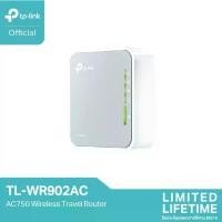 ราคา TP-Link TL-WR902AC เราเตอร์จิ๋ว AC750 ปล่อย Wi-Fi หลากหลายโหมด (Wireless Travel Router) (1735354656772818122)