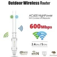 ราคา 600Mbps Outdoor AP 5G+2.4G HIGH POWER WATERPROOF WIFI ROUTER/AP REPEATER DETACHABLE ANTENNA (1735118252689229610)
