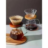 ราคา Koonan Pour Over Coffee Set Glass Coffee Dripper Pour Over Kettle Coffee Filter Pour Over Coffee Kettle Set (1734199021479429158)