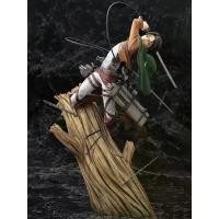 ราคา 【hE】 Attack on Titan Artfx J Levi Mikasa Ackerman Renewal Package Ver. PVC Action Figure Anime Model Toys Collection Doll Gift (1735384879602107956)