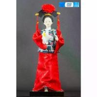 ราคา ☬ตุ๊กตาสาวจีนสวมชุดโบราณ สูง12นิ้ว(30cm.)ถือผ้าเช็ดหน้า ของสะสม Chinese Traditional Doll Handcraft Handmade Ancient China❋จำเป็นต้องมี (1735346917765645732)