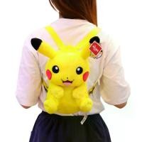 ราคา Pikachu Plush Backpack Pokemon Peluche Bag Stuffed Doll Toy Cute Cartoon Image Schoolbag Gift for Kids (1734942227599557689)
