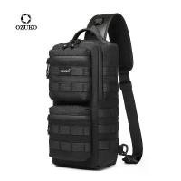 ราคา ozuko bicycle bag Sports Men's Oblique Straddle Shoulder Bag Waterproof Men's One Shoulder Crossbody Bag (1735326824379548807)