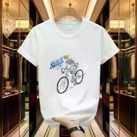 ราคา Santa Fe Skeleton Bicycle Tee เสื้อยืดลายโครงกระดูกจักรยาน (1735147576906187868)