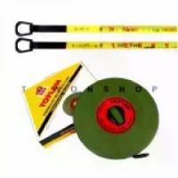 ราคา จัดส่งในกรุงเทพฯ TOPLON Fiberglass Measuring Tape เทปวัดที่ วัดระยะทางใยแก้ว NBK-50 (50meters) (1734314607897838893)