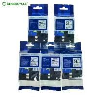ราคา 5pcs Black on White Label Tape Compatible for Brother TZ Tze 251 Tze-251 P-Touch 24mm Dropshipping&Wholesale (1735331402853811383)