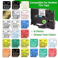 ราคา 12mm Tape for Brother TZ TZe-231 Tze-251 TZe-241 Label Tape Black on White Ribbon Compatible for P-Touch PT-1000 PT-D400 Printer (1735331519206753463)
