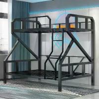 ราคา ✲Bunk bed wrought iron bed bunk bed second floor dormitory high and low bed double occupancy♂ (1735171795185665622)
