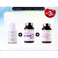 ราคา เซต: Vitamin C Serum + CollagenComplex + GlutaComplex (1731502307805530204)