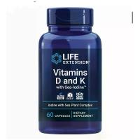 ราคา EXP 10/27 Life Extension Vitamins D and K with Sea-Iodine, vitamin D3, vitamin K1 and K2, (1735435483686406062)
