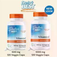 ราคา ✅พร้อมส่ง แพ็คเกจใหม่☀️วิตามินซี Doctor's Best, Vitamin C with Quali-C, 500 mg & 1000 mg, 120 Veggie Caps (1735435507643090862)