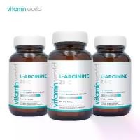 ราคา [แพ็ค 3 ขวด] แอลอาร์จินีน ซิงค์ วิตามินเวิลด์ L-Arginine Zinc Vitamin World แอลอาร์จินีนซิงค์ LArginine L Arginine แอลอาร์จินีนพลัสซิงค์ L-Arginine plus Zinc (1733137418996057402)